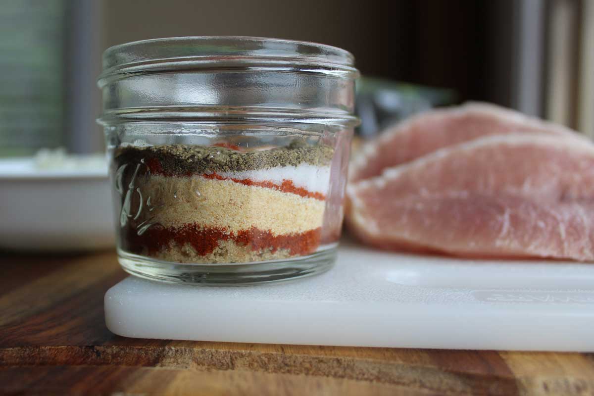 spice blend in a jar