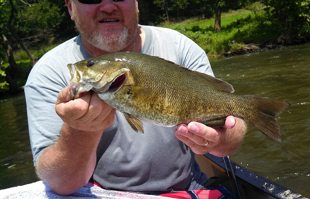 David and I spent a good portion of this past Saturday on a canoe in the Shenandoah River. It is our favorite place to be when it is hot outside! | TheMountainKitchen.com