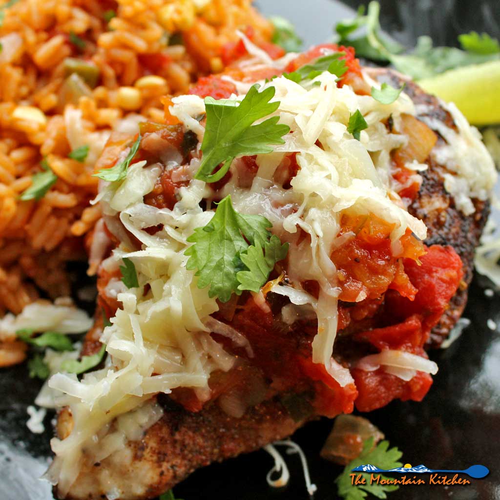 Baked Mango Salsa Chicken