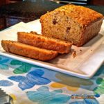This homemade zucchini bread is moist and nutty with hints of cinnamon and chopped pecans. Perfect for a snack or even as breakfast. Yummy! | TheMountainKitchen.com