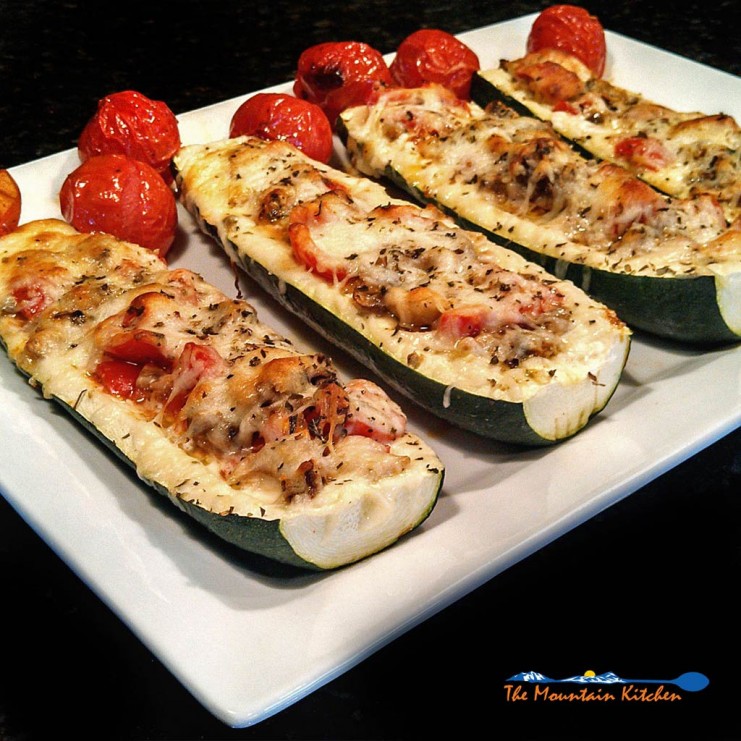 Italian zucchini boats