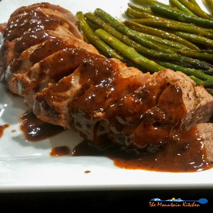 Mustard-Maple Pork Tenderloin