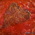 Basic tomato sauce is simply seasoned with onion, garlic and thyme, sweetened slightly with carrot; simmered until thickened. For all your Italian dishes! | TheMountainKitchen.com