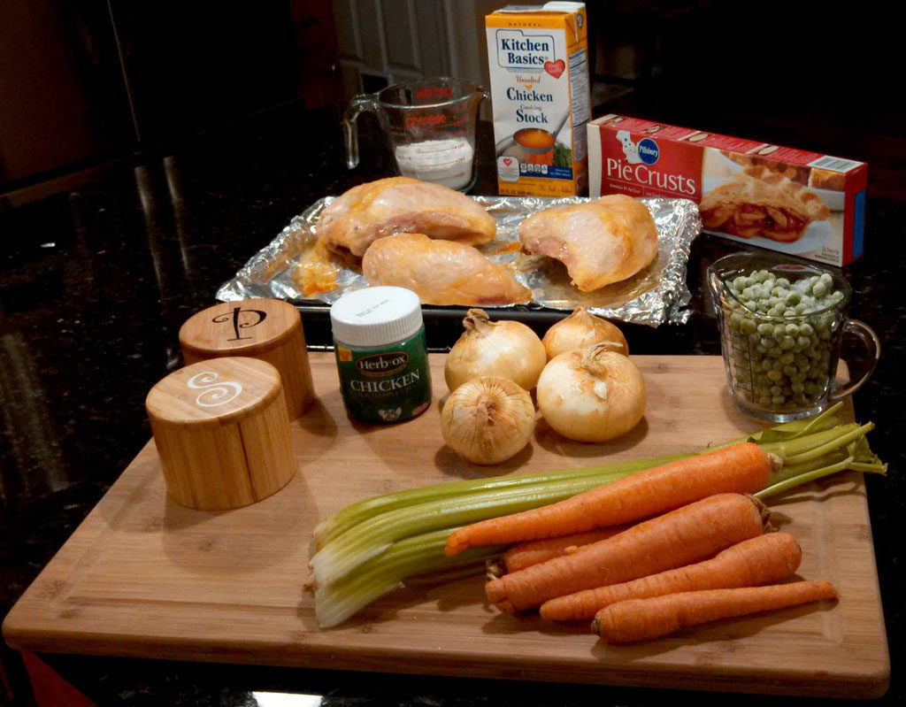 ingredients laid out ready to go