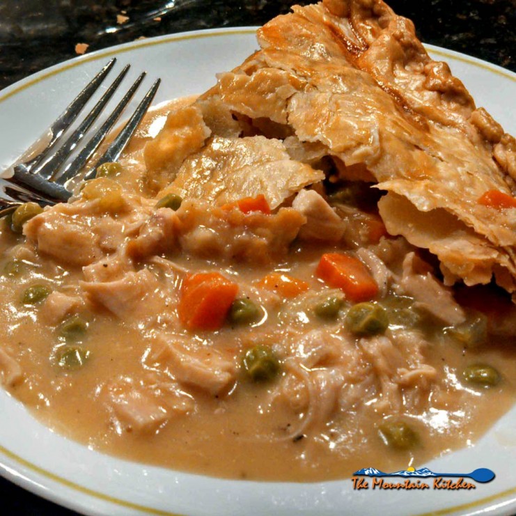 Classic chicken pot pie