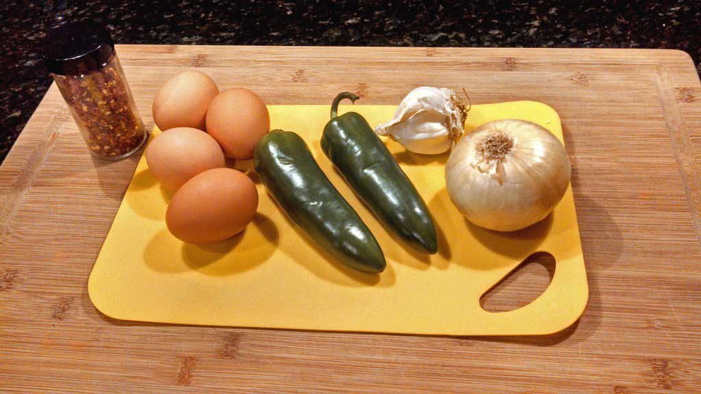 ingredients to make eggs in hell