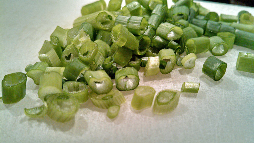 chopped scallions
