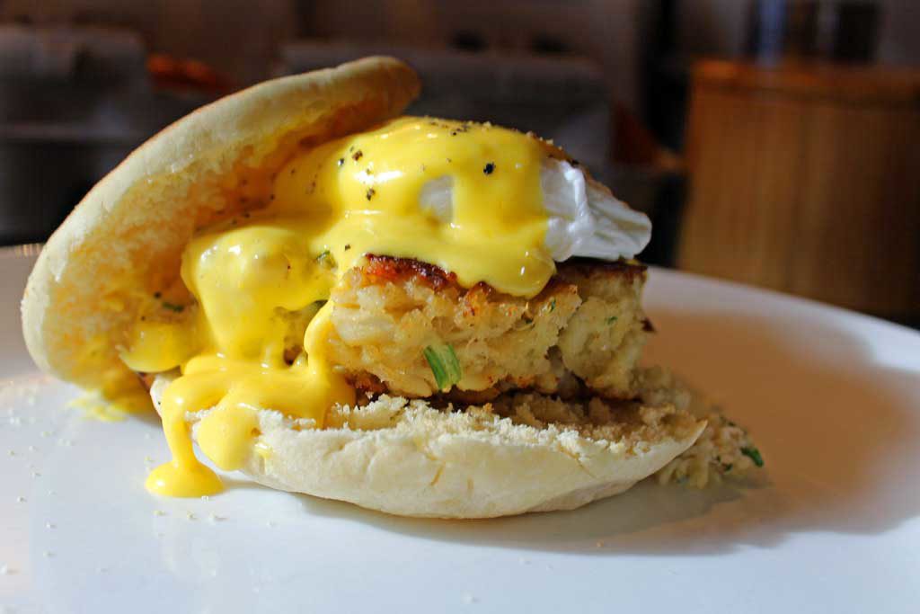 Crab Cakes Eggs Benedict