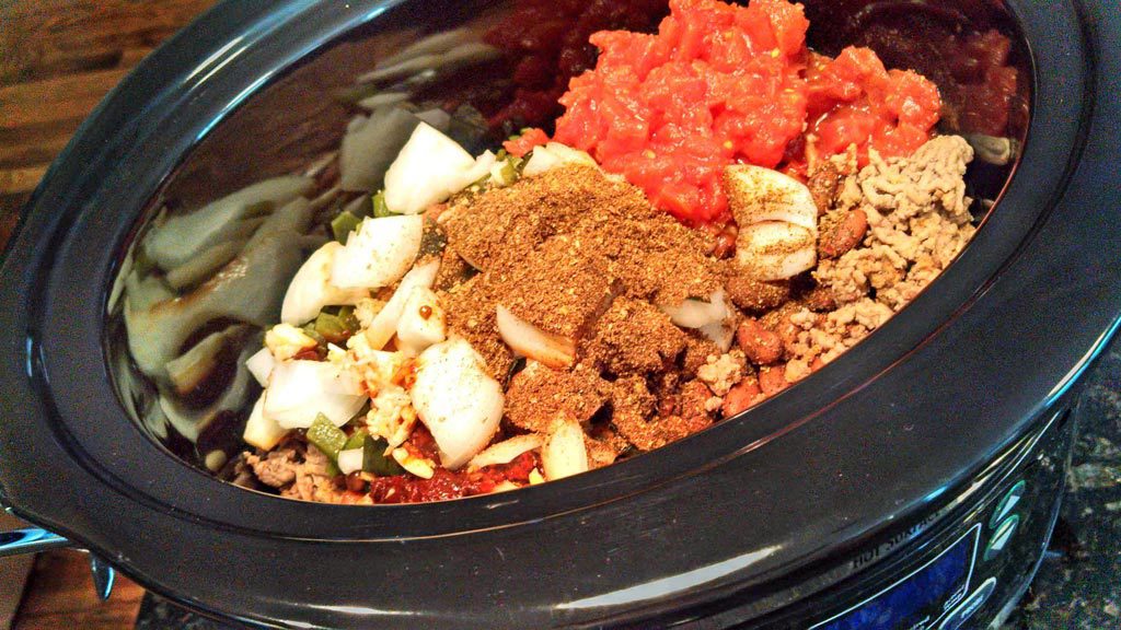 ingredients inside crock=pot