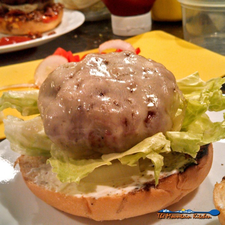 Need help with soggy hamburger buns? This burger building technique will help make eating your juicy hamburger a little less messy. No more soggy buns! | TheMountainKitchen.com