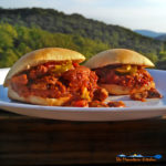 Spicy Sloppy Mushroom Sliders are a healthy vegetarian version of classic Sloppy Joes. Quick, and easy to make and just as good. You'll never miss the meat! | TheMountainKitchen.com