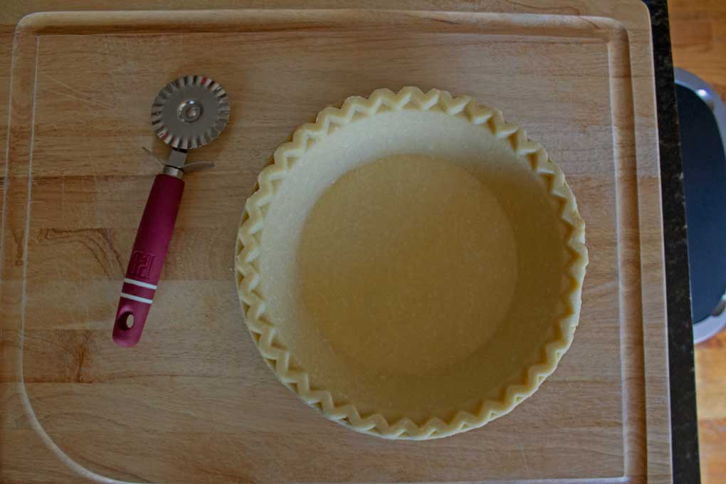 pie crust ready to be filled