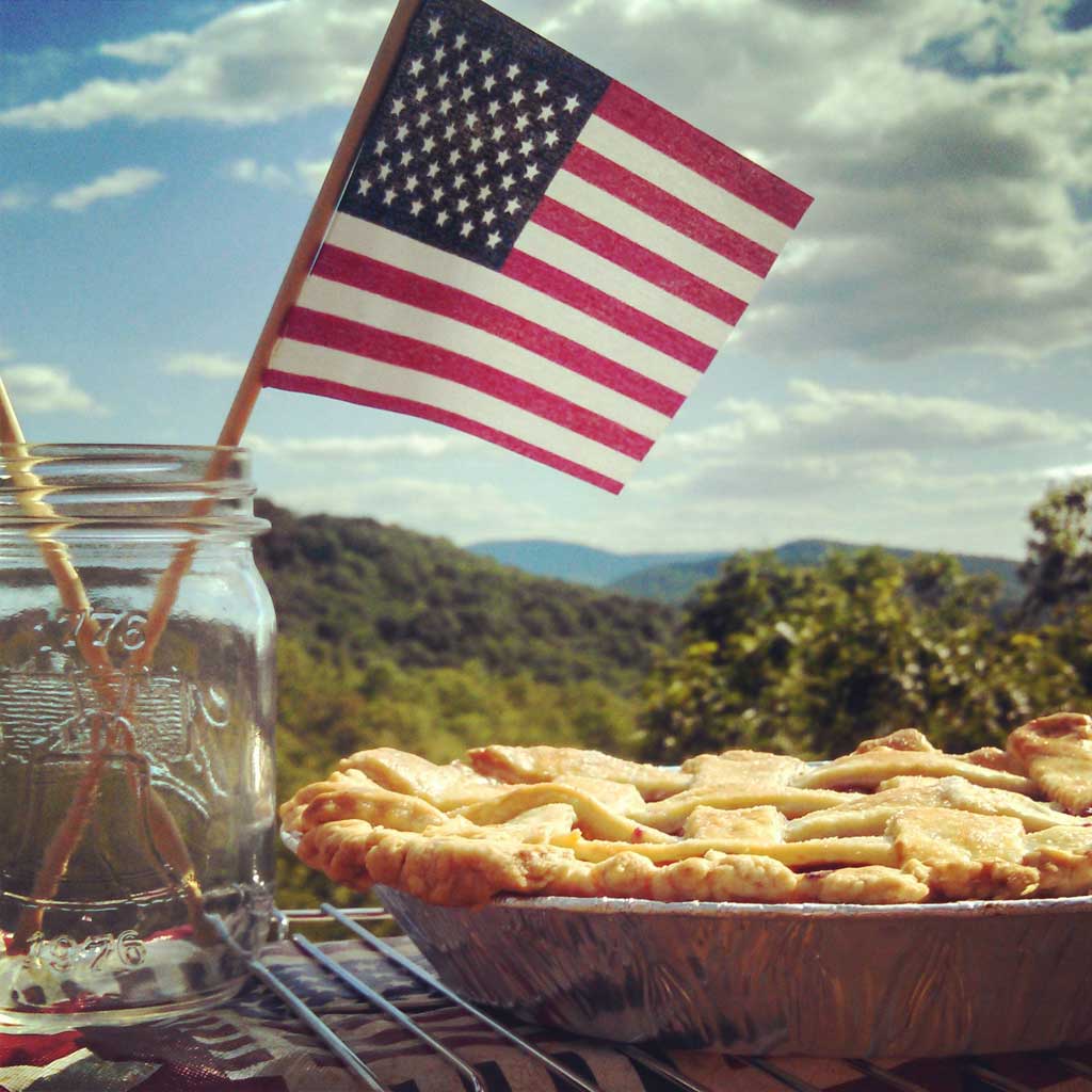 Was it July 4th Already? David HRH and I spent our July 4th weekend at home on the mountain. Find out how we celebrated and what we cooked! | TheMountainKitchen.com