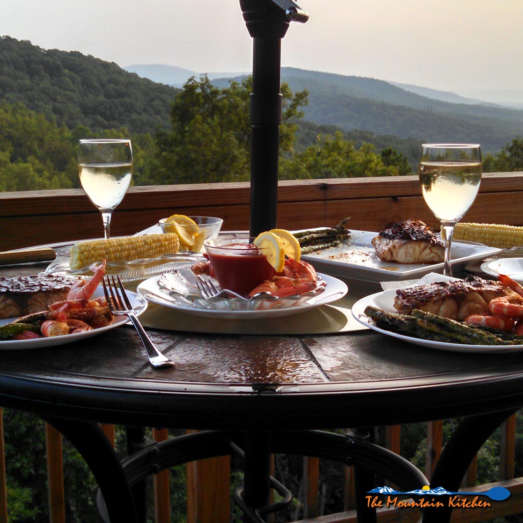 What can I say, we love us some seafood!! We started our "Staycation" a couple of weeks ago by indulging in our some of our favorites. | TheMountainKitchen.com