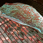 Recipes for preparing grilled red snapper and bacon wrapped scallops. The only seasoning needed was freshly squeezed lemon juice and Al's Stolen Fish Sauce. | TheMountainKitchen.com