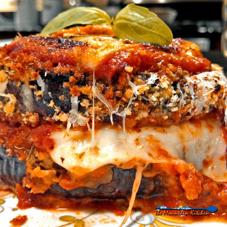 Healthy Oven-Baked Eggplant Parmesan