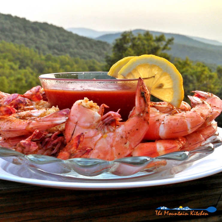 This homemade cocktail sauce is a fresh, slightly spicy mixture of chili sauce, prepared horseradish, lemon juice, and Worcestershire sauce. | TheMountainKitchen.com