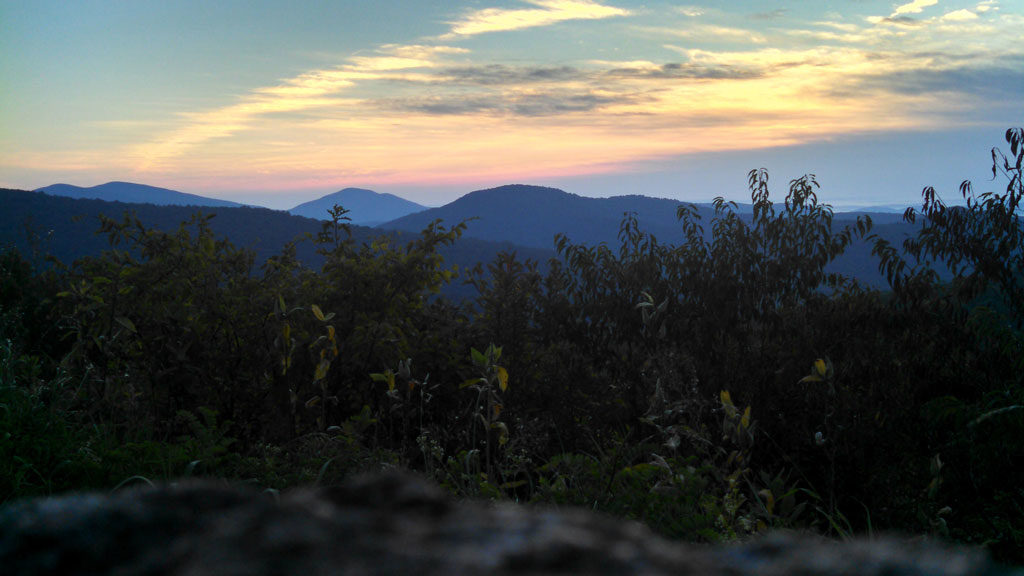 Watching the sunrise come up on Skyline Drive, while people were sleeping. There something so special about watching the sunrise from on top of the world. | TheMountainKitchen.com