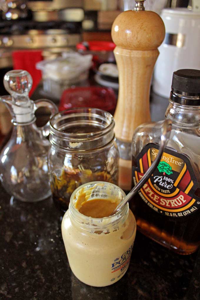 ingredients to make dressing