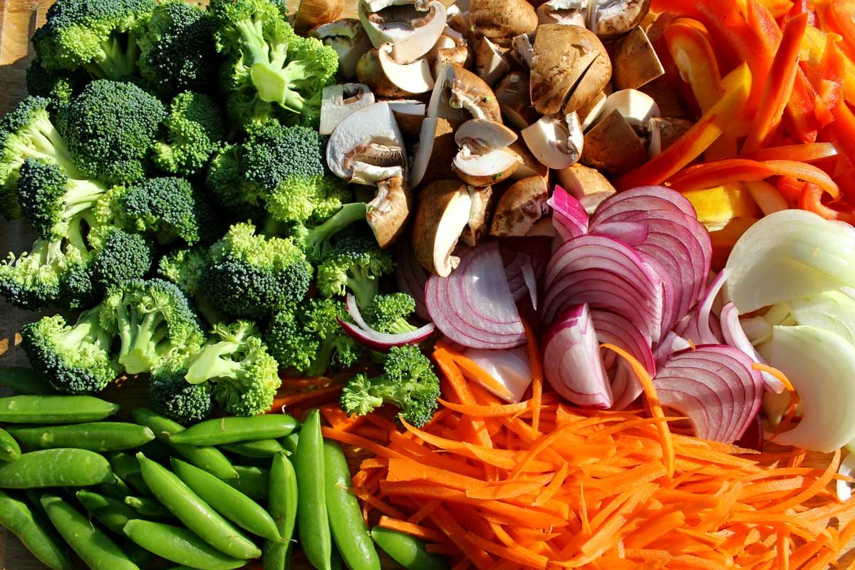 ingredients to make stir-fry