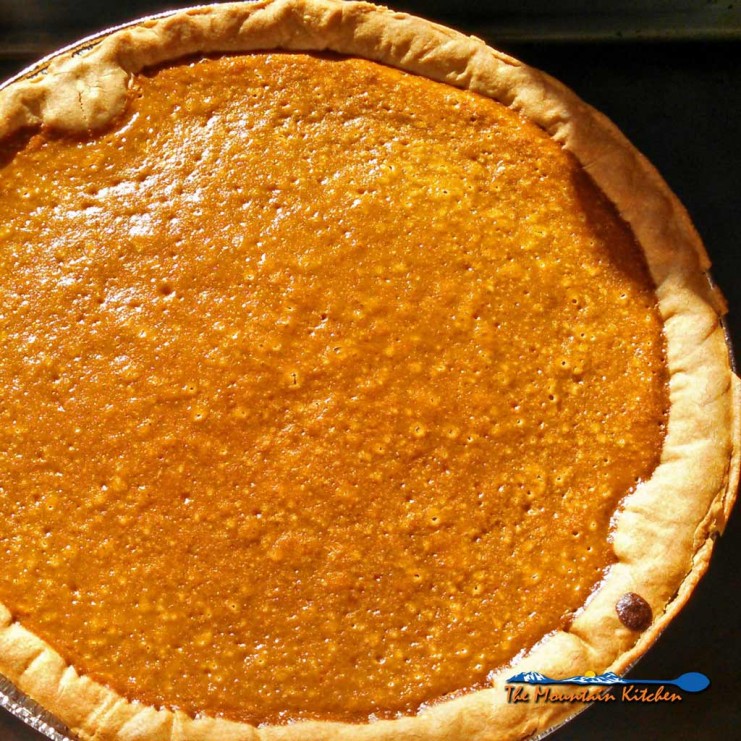 Homemade Pumpkin Pie