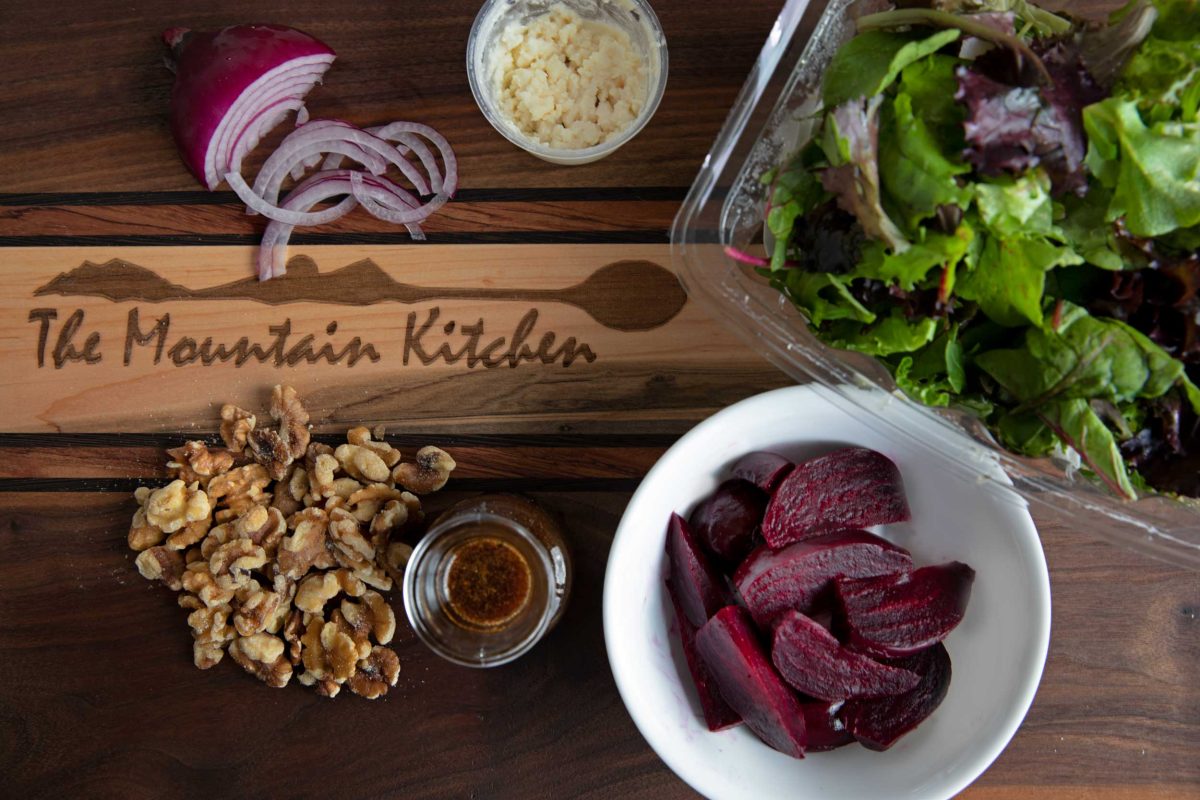 ingredients needed to make salad