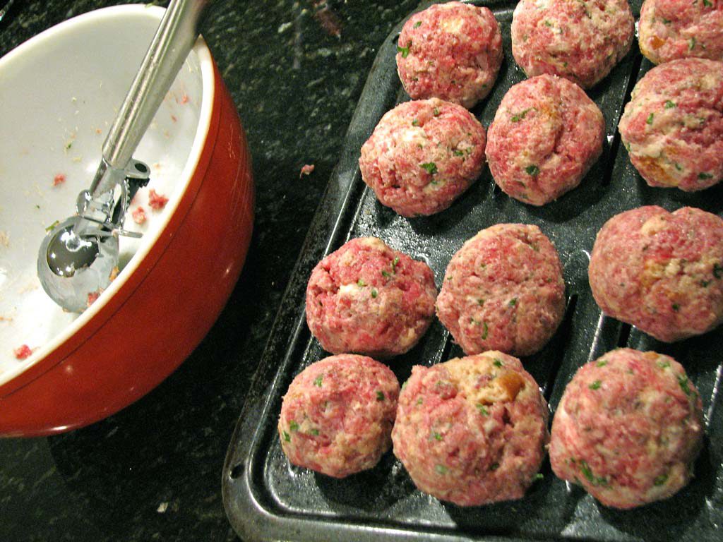These Meatball Sandwiches have juicy meatballs simmered in thick warm marinara sauce, placed onto a bun, topped with mozzarella and parmesan cheeses. | TheMountainKitchen.com