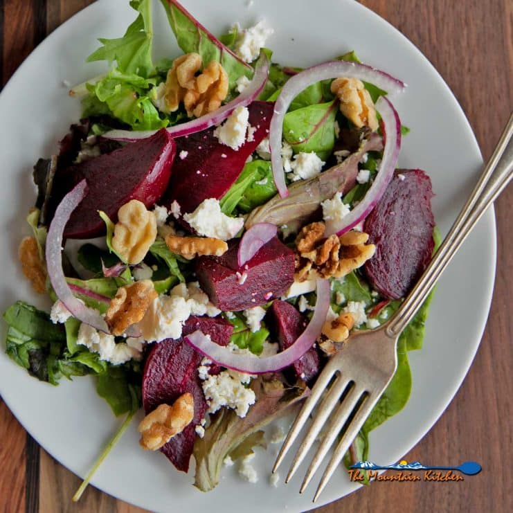 roasted beet salad