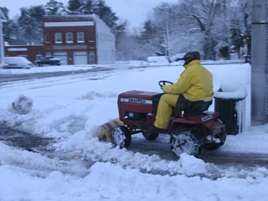 plowing Louisa