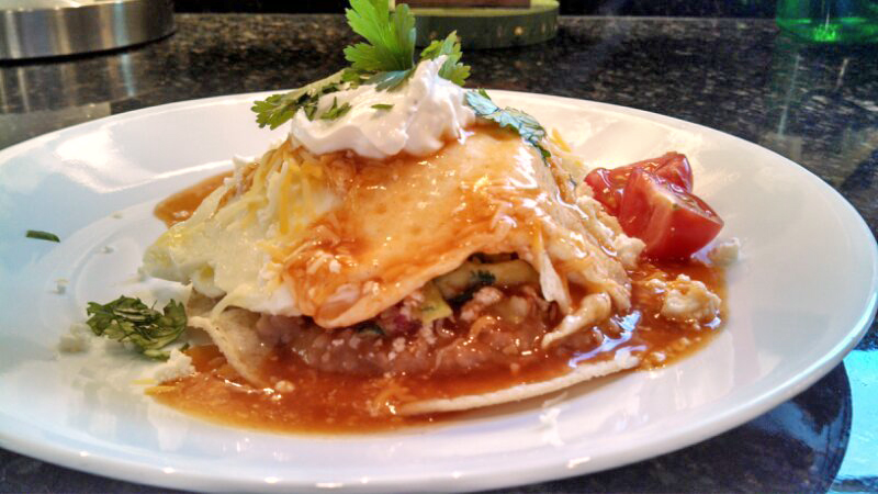 original photo of huevos rancheros