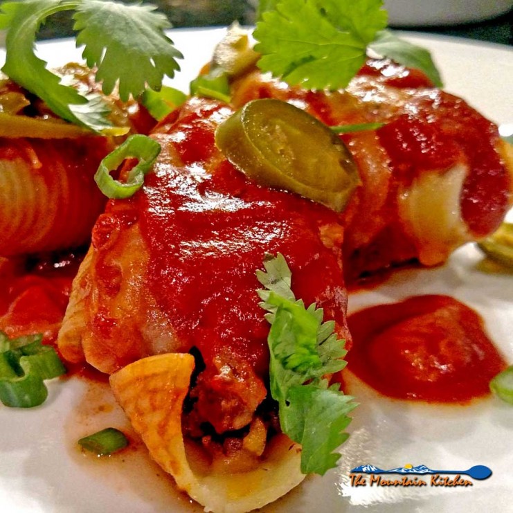 pasta enchiladas
