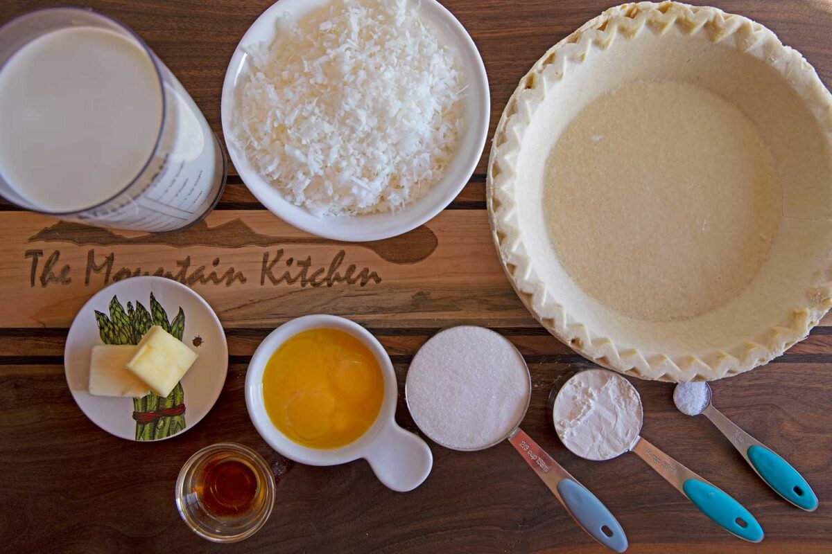 ingredients to make pie