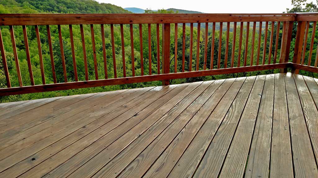 our deck