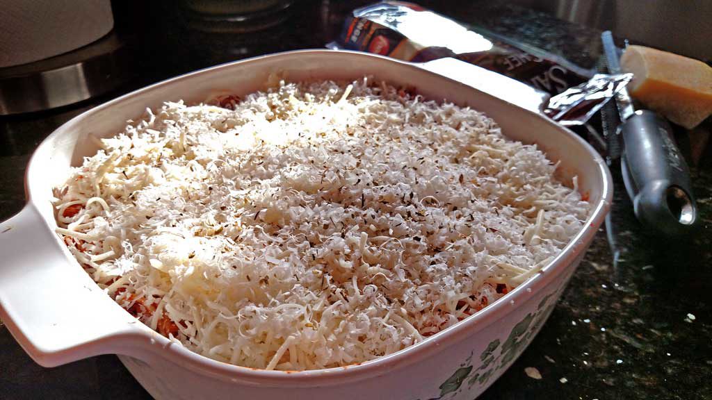 cheese on top