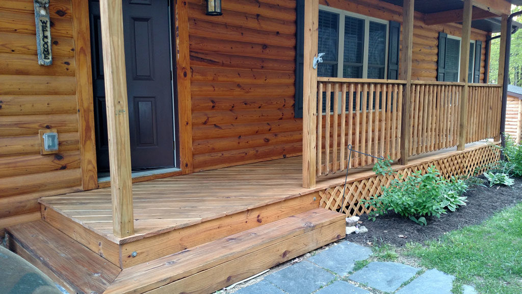 our front porch after