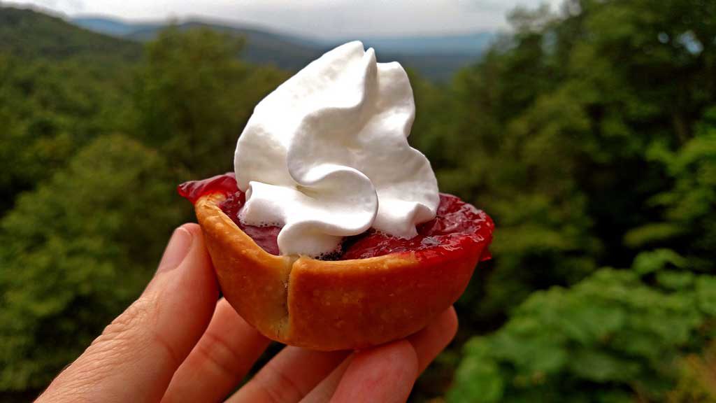 Easy to make, with fresh sweet cherries, these easy mini cherry pies are just as delicious as a full size pie, only cuter! | TheMountainKitchen.com