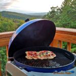 How to make grilled pizza on a charcoal grill. | TheMountainKitchen.com