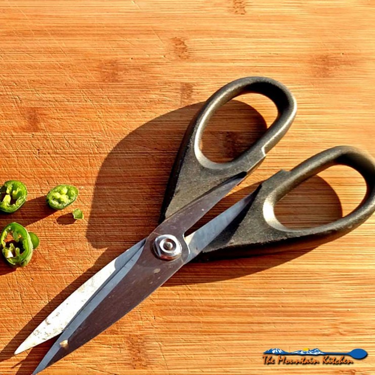 Kitchen scissors can actually make some of the usual work of cutting some foods safer, faster and even neater than using a knife. | TheMountainKitchen.com