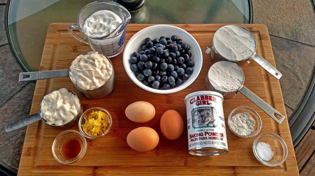 This Blueberry Lemon Yogurt Loaf captured that hot summer morning picking blueberries at my mama’s house perfectly. This loaf has quite the zing to it and it is bursting with lemon flavor and fresh blueberries. It practically melts in your mouth and I am sure it would bring warm summer thoughts to your mind even in the dead of winter! | TheMountainKitchen.com