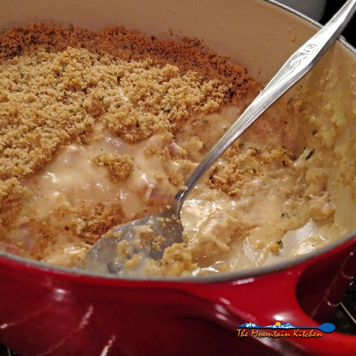 Chicken Cordon Bleu Casserole - The Mountain Kitchen