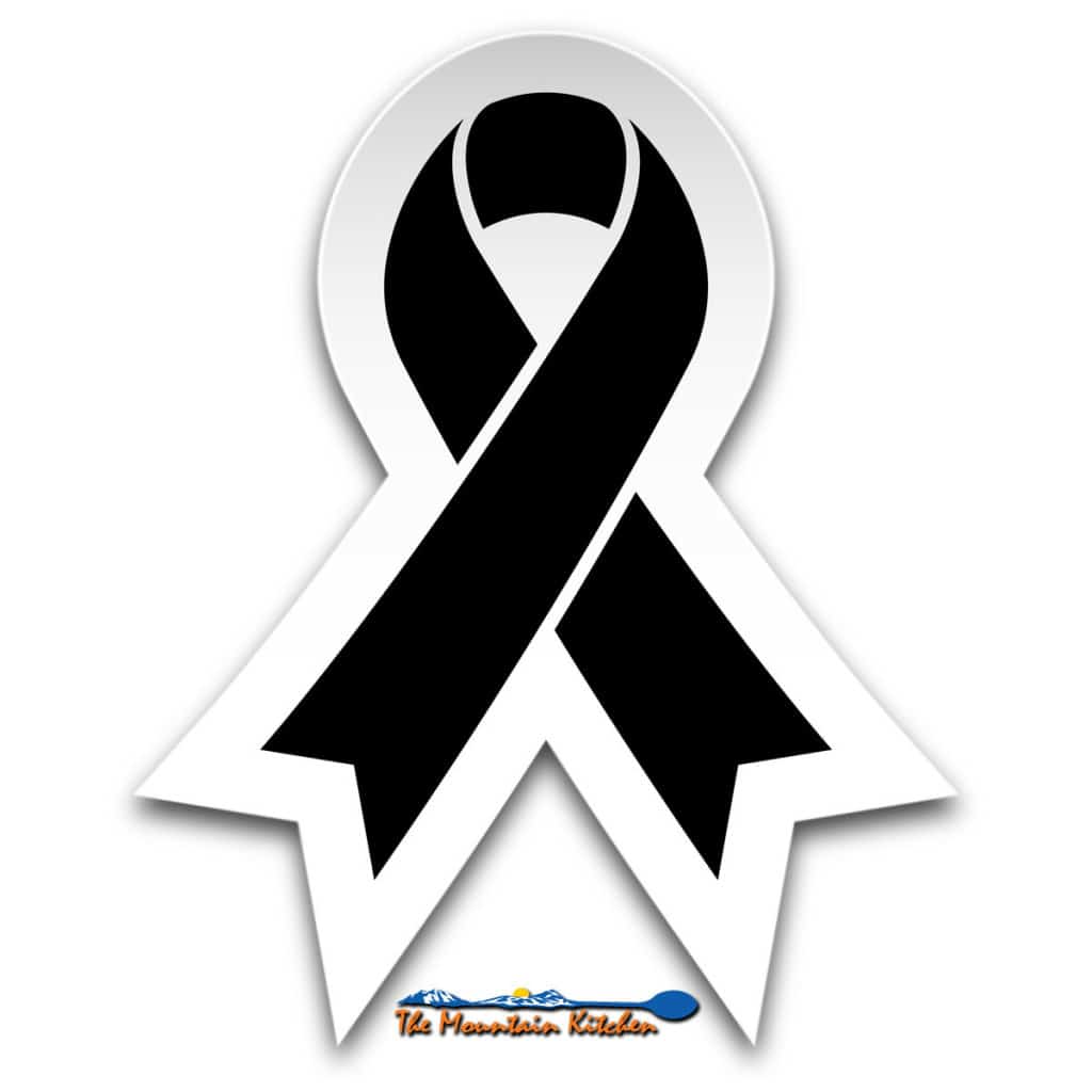 Melanoma Awareness Ribbon