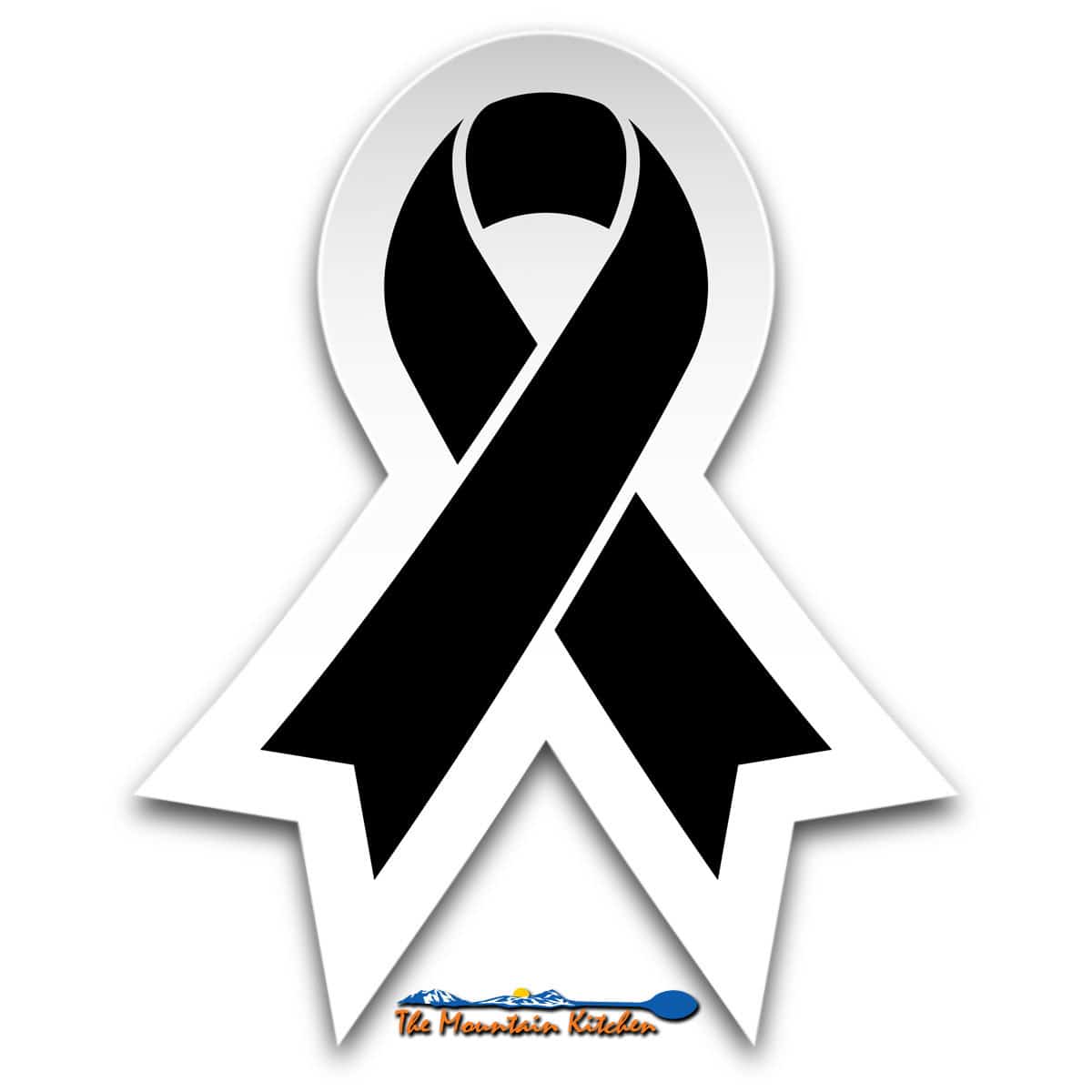 Melanoma Awareness Ribbon