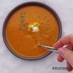 curried carrot coconut soup