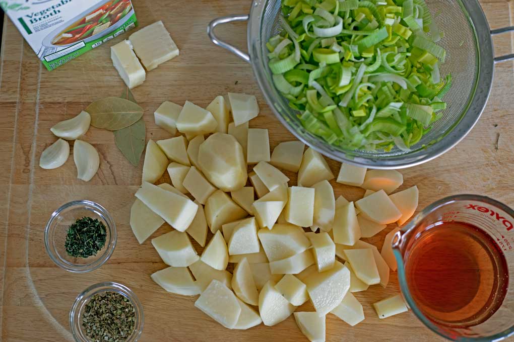 ingredients to make soup