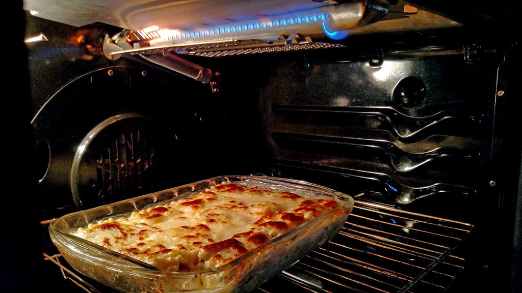 rollatini under broiler