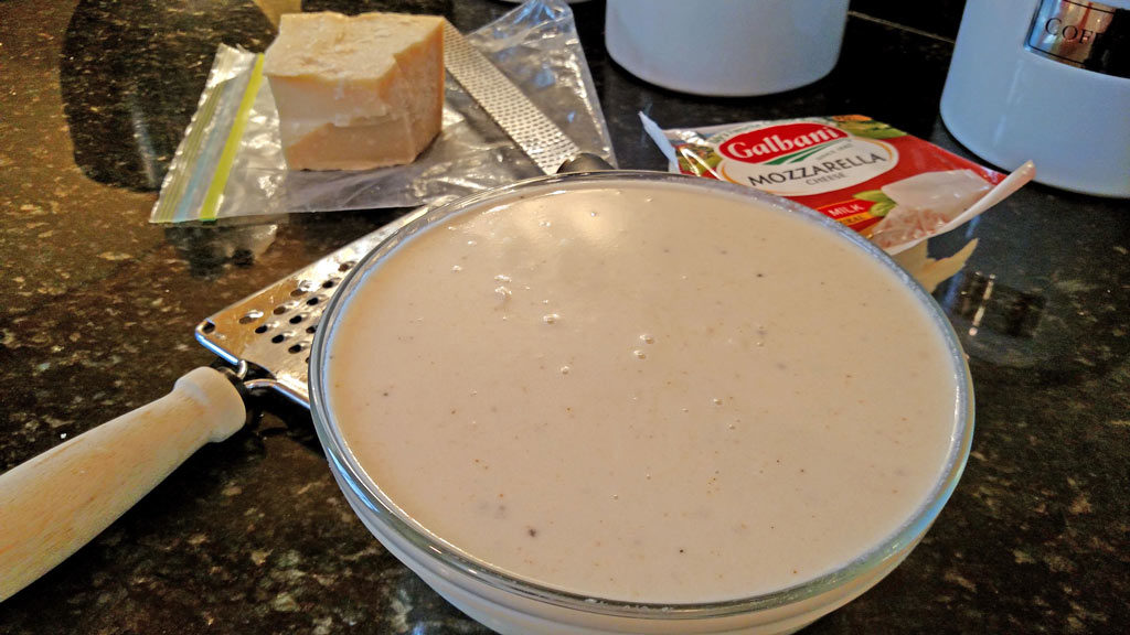 cheese sauce for rollatini