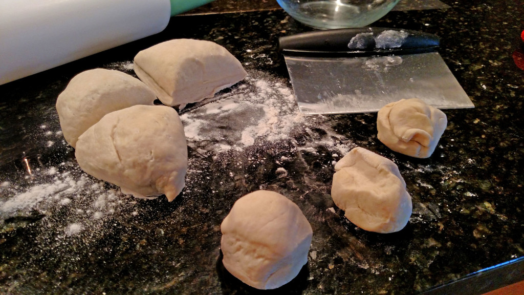 dough balls to make homemade flour tortillas