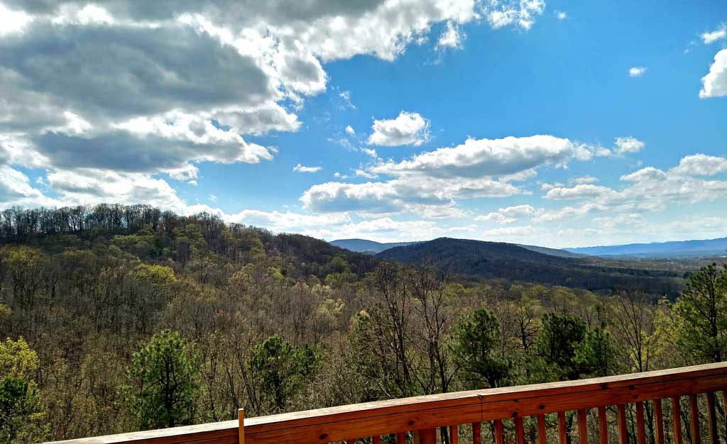 the view from our deck