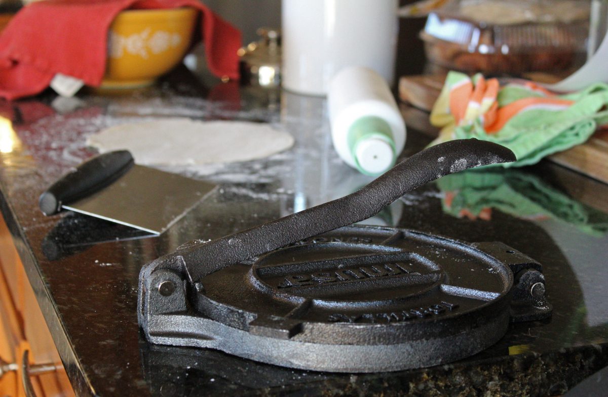 tortilla press