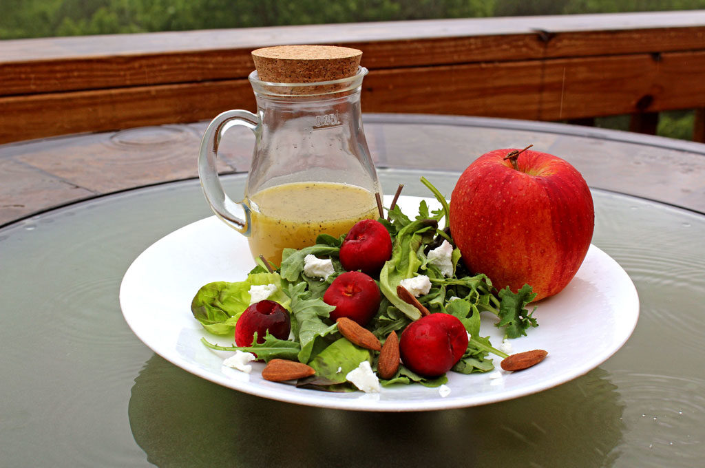 fruit salad with champagne dressing Eat with your eyes, then dig into this refreshing and light Sparkling Fruit  Salad with Champagne Mimosa Dressing!   https://thesuburbansoapbox.com/sparkling-fruit-salad-champagne-mimosa- dressing/